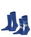 Produktbild: Burlington Tagessocke Everyday 2-Pack blau Herren - 2 Paar