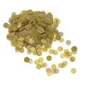 Produktbild: Oblique Unique® Papier Konfetti rund Tischdeko für Geburtstag Silvester Feier Jubiläum Kindergeburtstag Streu Deko (Gold)