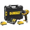 Produktbild: Dewalt Akku-Bohrschrauber 12V DCD701D2-QW 2x 2,0 Ah Akku + Lader in TSTAK-Box