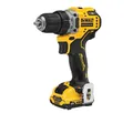 Produktbild: DEWALT BOHRSCHRAUBER 12V 57/25Nm 2x2.0Ah BÜRSTENLOS DCD701D2