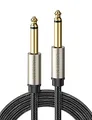 Produktbild: UGREEN 6,35mm Gitarre Kabel Mono Klinke Kabel Instrumentenkabel 1/4