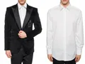 Produktbild: DOLCE & GABBANA GOLD CLASSIC STRETCH COTTON SUIT SHIRT ANZUG TUXEDO HEMD NEW 39