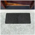 Produktbild: ANRO Fußmatte Schmutzfangmatte Türmatte Outdoor Fußabstreifer Türvorleger rutschfest Fussmatte Sauberlaufmatte Eingangsmatte Innen Außen Jumbo Anthrazit 40x80cm