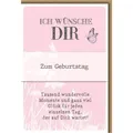 Produktbild: Geburtstag - Glückwunschkarte im Format 11,5 x 17 cm mit Umschlag - 