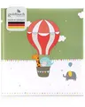 Produktbild: goldbuch 15 177 Babyalbum Ballonfahrt im kindgerechten Design, Kunstdruck Fotoalbum mit 58 weißen Blankoseiten, Pergamin & 4 illustrierte Seiten, Baby Album zum Einkleben, Papier, ca. 30 x 31 x 4 cm
