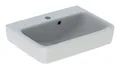 Produktbild: Geberit Renova Plan Handwaschbecken mit Hahnloch mit Überlauf 500 x 380 mm - Weiß - 501628001