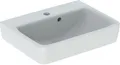 Produktbild: GE RENOVA Plan Handwaschbecken, 50x38cm m. Hl. mittig, m. Ül., weiß, NEU