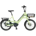 Produktbild: Prophete URBANICER 3.0 Urban Kompakt E-Bike 20 Zoll - AEG 250W Mittelmotor, 110 km Reichweite, Shimano 7-Gang, Hydraulische Scheibenbremsen, LED-Beleuchtung, Integrierter Li-Ionen-Akku