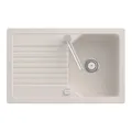 Produktbild: V&B Flächenbündige Spüle Linara 45 Flat m Abl.garn, Hand., ivory CeramicPlus