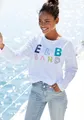 Produktbild: Elbsand Sweatshirt Aliisa mit Logodruck vorne, Basic-Passform, sportlich-casual