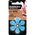 Produktbild: Duracell EasyTab 675 (PR44) (6 Stk., 675, 630 mAh) (167346)