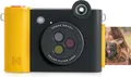 Produktbild: Kodak Smile+ 5MP schwarz-gelbe Sofortbildkamera mit drehbarem Objektiv und MicroSD