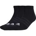 Produktbild: adidas Cushioned 3 Pack Low Cut Training Socks Black Arch Support Gym Workout