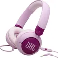 Produktbild: JBL Junior 320 Kabelgebundenes Headset fr Kinder Violett Over-Ear fr Musik und Anrufe