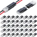 Produktbild: 40 Stück Auto Kabelverbinder Wasserdicht 2 Polig, 2 Pin Stecker Kabelverbinder, 