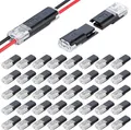 Produktbild: Professionelle 2-Polige Auto Kabelverbinder  für KFZ 12-24V 18-22 AWG