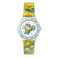 Produktbild: Accutime Minions Silikonarmband Time Teacher Uhr DMF4107, Gelb, Modern