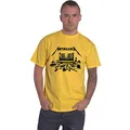 Produktbild: Metallica T Shirt M72 Seasons Simplified Cover Nue offiziell Unisex Gelb XXL