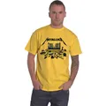 Produktbild: Metallica T Shirt M72 Seasons Simplified Cover Official Unisex Yellow XX-Large Y
