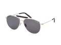 Produktbild: TOM FORD Pilot Sonnenbrille RAPHAEL-02 FT0995 28A Gold / Grau  59  Damen Herren