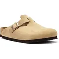 Produktbild: Birkenstock Boston Tabacco Braun Nubukleder geölt Größe: 38 Normal - Beige - 38