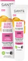 Produktbild: SANTE Naturkosmetik Glow Boost 3in1 Vitamin Creme, nährende Tagescreme mit AHA, Vitamin F und Bio-Jojobaöl, regenerierende Feuchtigkeitspflege für strahlende Haut, 30ml