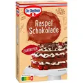 Produktbild: Dr. Oetker Raspelschokolade Zartbitter 100,0 g, 1 St.