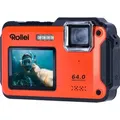 Produktbild: Rollei Rollei Sportsline 64 Selfie digikamera - Orange