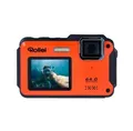 Produktbild: ROLLEI Sportsline 64 Selfie Orange Action Kamera Wasserdicht - Ausstellungsstück