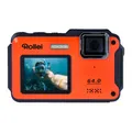 Produktbild: ROLLEI Sportsline 64 Selfie Orange Action Kamera Wasserdicht Schnorcheln 4K