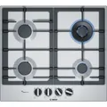 Produktbild: Bosch PCH6A5C90D Serie 6 Autarkes Gaskochfeld, Edelstahl, 60 cm breit, FlameSelect