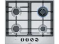 Produktbild: Bosch PCH6A5C90D Serie 6 Gaskochfeld (autark), 60 cm breit, FlameSelect 9 Leistungsstufen, 1-Hand-Zündung durch drücken und drehen, integrierte Schalter