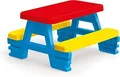Produktbild: Dolu URBNLIVING Spiel-Picknicktisch für Kinder, Innen & Außen Dolu  Mehrfarbig