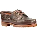 Produktbild: Timberland 51304 Authentic 3-Eye Bootsschuh Women, Braun, Glattleder 41 - Braun/Gelb - 41