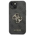 Produktbild: Guess iPhone 15 Hülle Case Cover 4G Big Metal Logo Collection black
