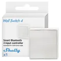 Produktbild: Shelly BLU Wall Switch 4 Stand-Alone - Bluetooth-Schalter, Кeine Verkabelung Еrf