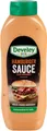 Produktbild: Develey Hamburger Sauce Glutenfrei,Würzig-Cremige Snacksauce Squeeze 875ml