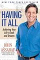 Produktbild: Having It All: Achieving Your Life's Goals and Dreams by John Assaraf 141656361X