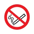 Produktbild: SafetyMarking Verbotsschild Folie D315 mm Rauchen verboten