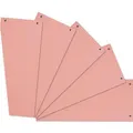 Produktbild: Exacompta Trennstreifen 13535E Forever, Trapez, rosa, 180g/m² Karton, 24 x 10,5 cm, 100 Stück