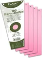 Produktbild: EXACOMPTA Trennstreifen trapezförmig Karton 240 x 105 mm rosa 100 Stück