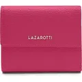 Produktbild: Lazarotti Leder Geldbörse Bologna Leather Wallet With 8 Card Slots Hot Pink - Rosa