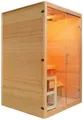Produktbild: Sanotechnik Infrarotkabine »Twincombi« Sauna+Infrarot, BxTxH: 130 x 120 x 200 cm, LxBxH: 130x120x200cm