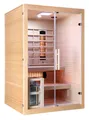 Produktbild: Sano Sauna TWIN COMBI Kombisauna Infrarotkabine Ofensauna 3,5/1050kW