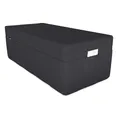Produktbild: POKAR Husse für 3-teilige Faltmatratze Camping Matratze Gästematratze Feldbett Klappbett Gästebett Bodenmatratze Schlafmatratze 140 x 195 x 15 cm, Schwarz