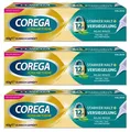 Produktbild: 3x COREGA Ultra Prothese Haftcreme starker Halt Versiegelung dritte Zähne Schutz