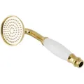 Produktbild: Paulgurkes - goldene Handbrause Retro Duschkopf Nostalgie Brausekopf Keramik Gold