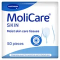 Produktbild: MoliCare Skin Feuchtpflegetücher: die zeitsparende Lösung für die tägliche schnelle, angenehme Reinigung und Inkontinenzpflege