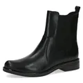 Produktbild: CAPRICE Damen Chelsea Boots Kleiner Absatz Elegant, Schwarz (Black Nappa), 36.5 EU