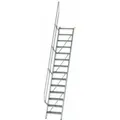 Produktbild: MUNK Aluminium-Treppe Stufen 60° 14 Stufen